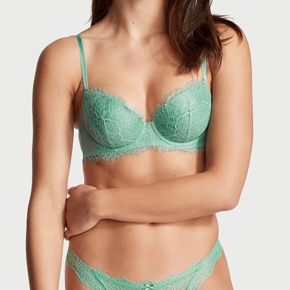 •NWOT Victoria’s Secret Dream Angels Lace Demi Bra 38G - Picture 2 of 4